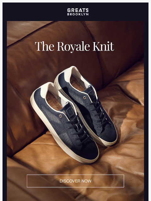 greatsbrand newsletter: Your Next Go-To: The Royale Knit
