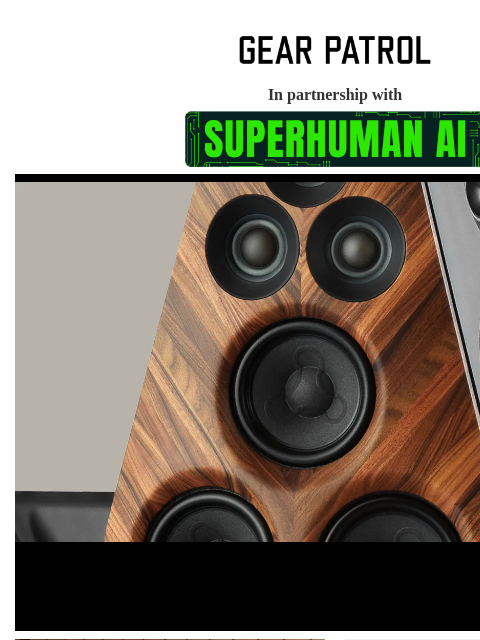 gearpatrol newsletter: Bang & Olufsen's New Flagship Loudspeaker Looks as...