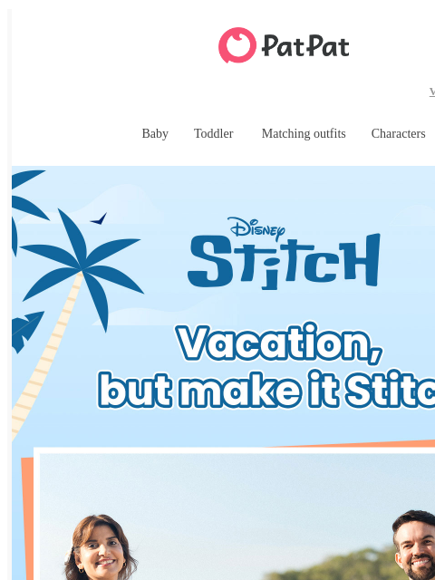patpat newsletter: 👨‍👩‍👧‍👦 New Stitch Matching Styles Just Droppe...