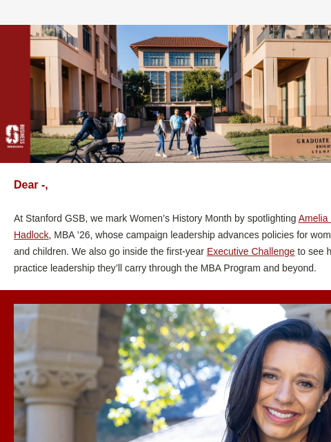 stanford newsletter: Around the GSB | March 2026