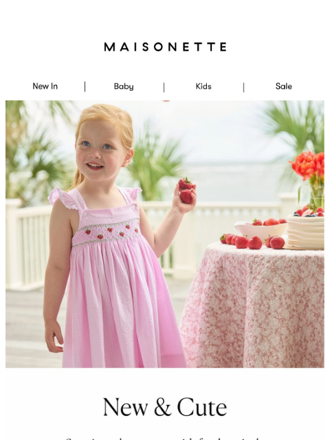 maisonette newsletter: Fresh Spring Finds You'll Love 🌸