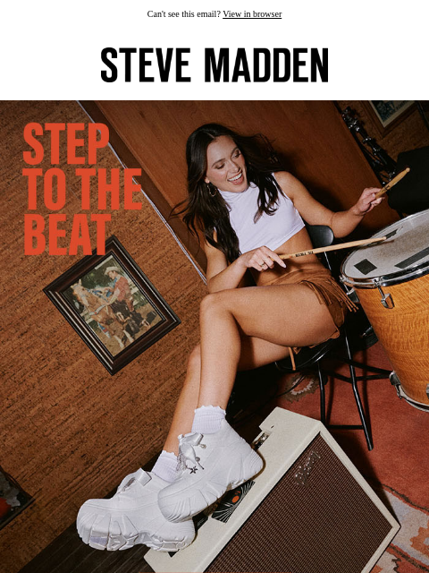 stevemadden newsletter: Spring's Best Sneakers Are Here