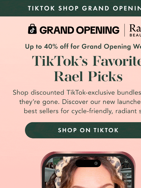 getrael newsletter: TikTok Shop Deals Are Going Fast