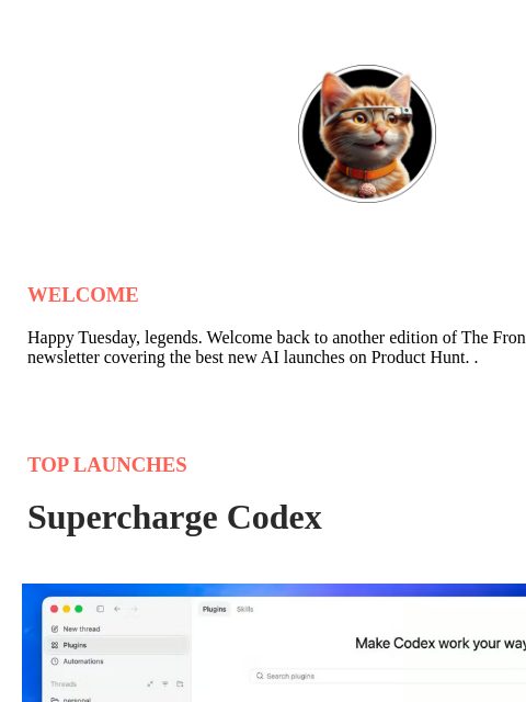 producthunt newsletter: RIP Sora
