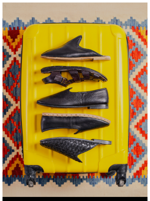 sabah newsletter: Just Pack Black 🧳 ✈️ 🗺️