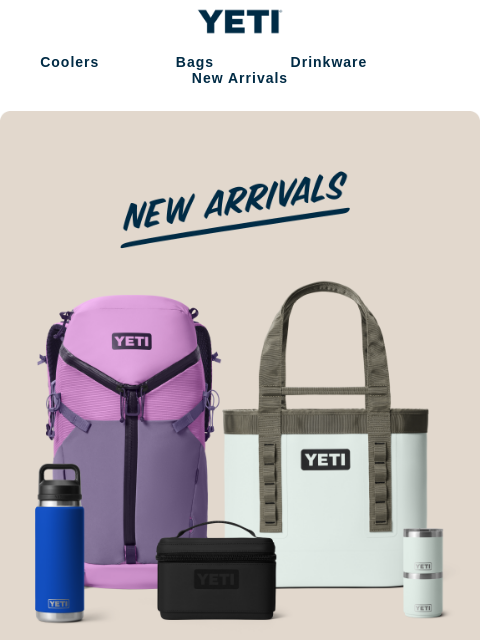 yeti newsletter: Spring Newness To Know About
