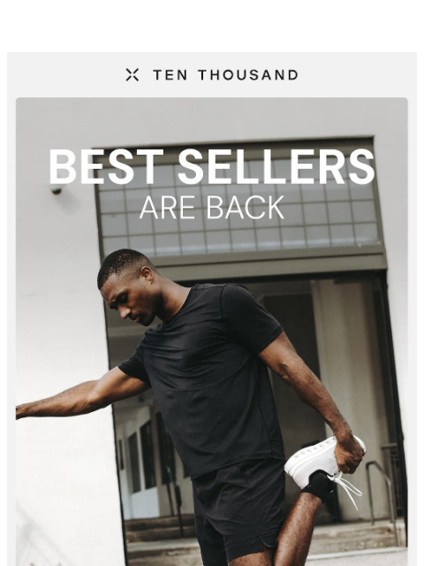 tenthousand newsletter: Best Sellers Are Back