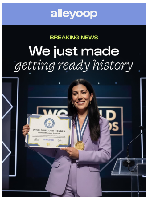 meetalleyoop newsletter: We broke a World Record! 🏆🌎
