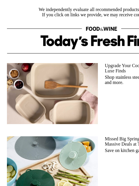 foodandwine newsletter: Psst! Amazon Still Has Major Deals Hiding in This ...