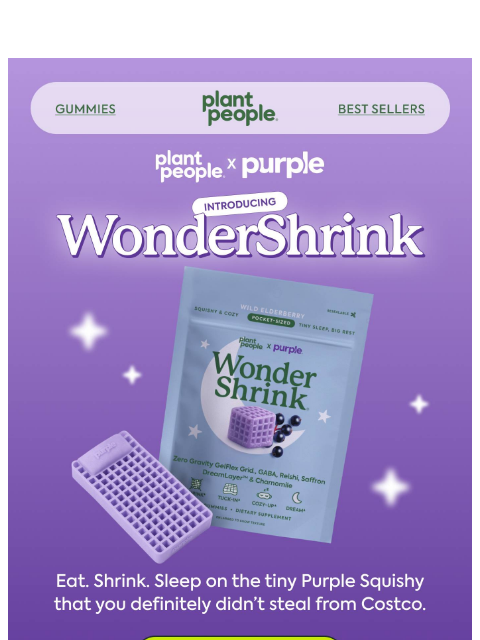 plantpeople newsletter: *New* WonderShrink 🤏