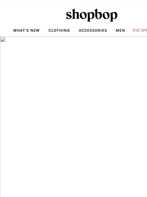 shopbop-mail newsletter: Dresses. On. Sale.