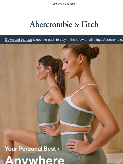 abercrombie newsletter: New YPB goes everywhere.