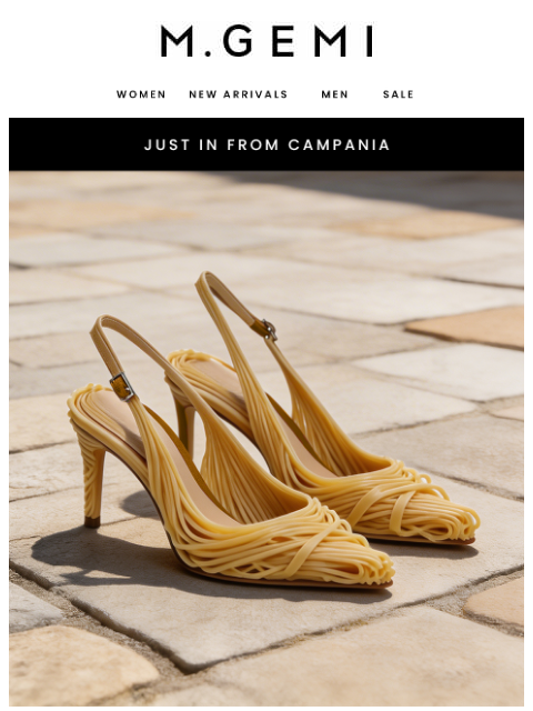 mgemi newsletter: Today’s Drop: The Valeria Al Dente