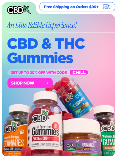 cbdfx newsletter: Why do people love CBD & THC gummies? 👀