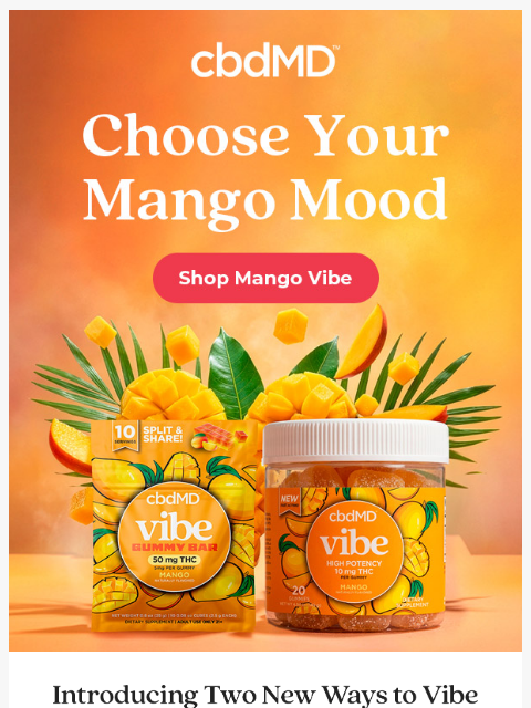 cbdmd newsletter: Two Ways to Mango 🥭