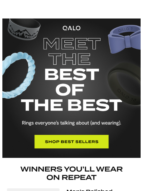 qalo newsletter: See the rings everyone is wearing