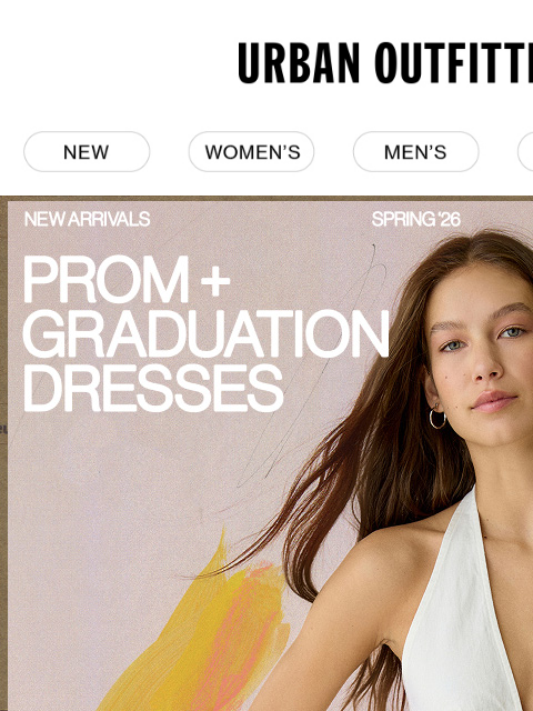 urbanoutfitters newsletter: Dresses for graduation, prom, or just dressing up