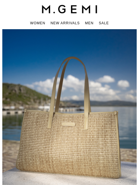 mgemi newsletter: The Solange, New In Raffia