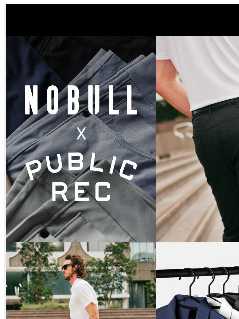 nobullproject newsletter: The Most Comfortable Pants. Now $80.