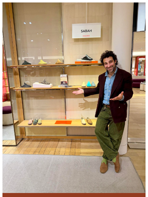 sabah newsletter: Sabah at Le Bon Marché 🇫🇷