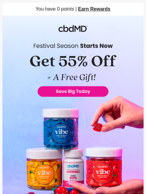cbdmd newsletter: VIP Backstage Access Starts Now