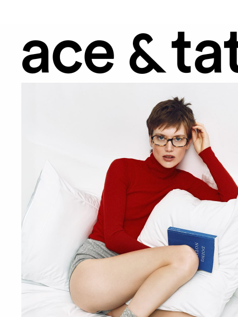 aceandtate newsletter: Get in bed