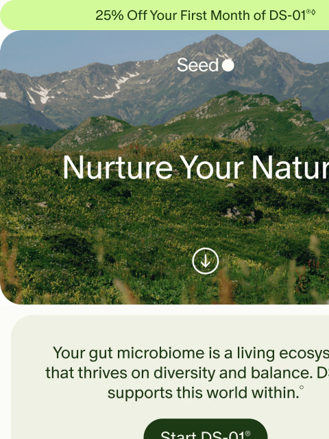 seed newsletter: Your gut is alive.
