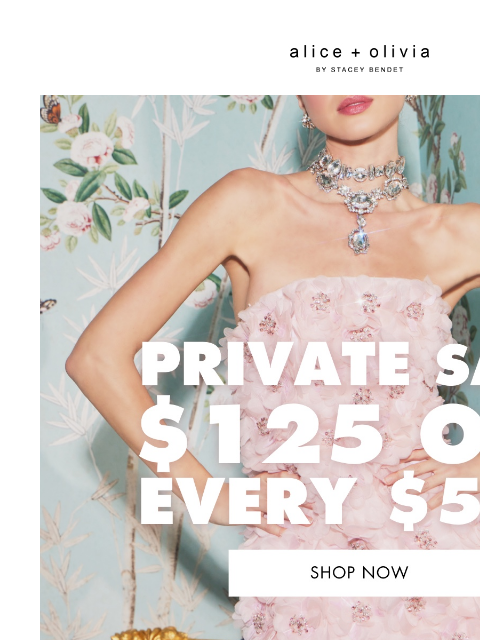 Take $125 OFF every $500! ‌ ‌ ‌ ‌ ‌ ‌ ‌ ‌ ‌ ‌ ‌ ‌ ‌ Header Logo * TAKE $125 OFF EVERY $500 YOU SPEND. EXCLUSIONS APPLY. ONLY ITEMS MARKED WITH "PRIVATE SALE" ARE ELIGIBLE FOR THE PROMOTION.