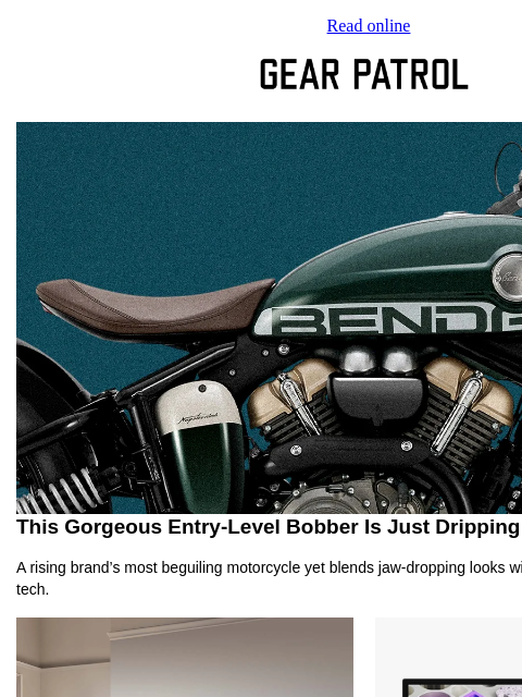gearpatrol newsletter: An Entry-Level Moto Has No Business Looking This G...