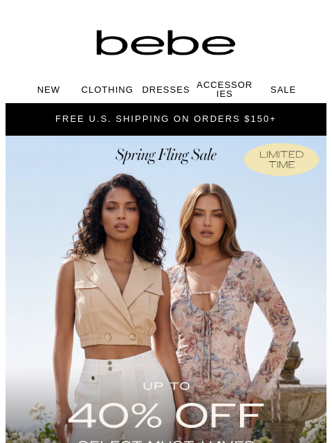 bebe newsletter: 💓 Up to 40% Off the Looks on Everyone’s FYP
