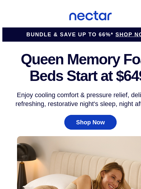 nectarsleep newsletter: The Queen upgrade your mornings deserve. Starting ...