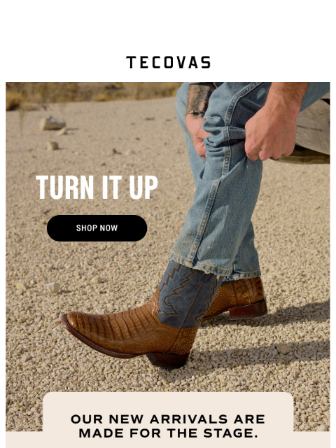 tecovas newsletter: NEW ARRIVALS