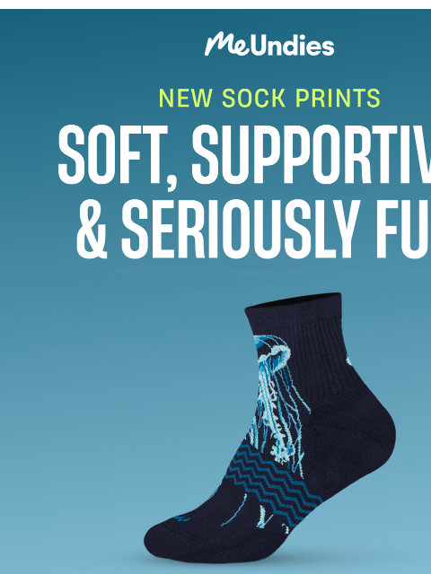 meundies newsletter: New Sock Drop!