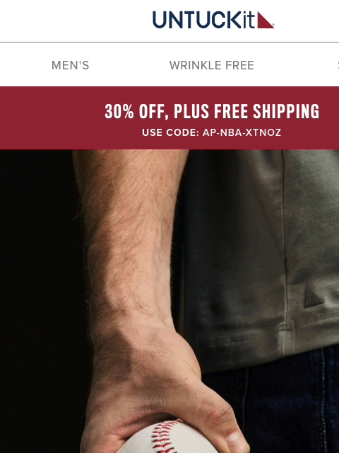 untuckit newsletter: Opening Day Ready: Gerrit Cole’s Game-Winning Styl...