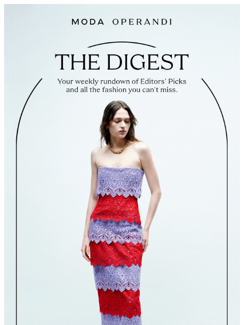 modaoperandi newsletter: New SPRING collections we love