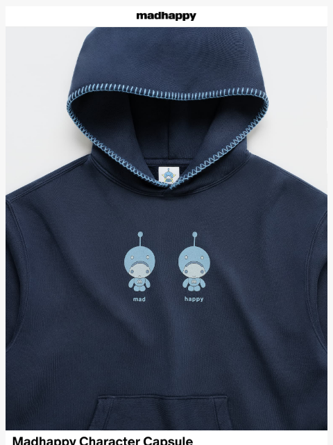 madhappy newsletter: Madhappy Character Capsule