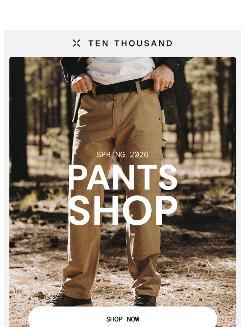 tenthousand newsletter: 3 Perfect Spring Pants