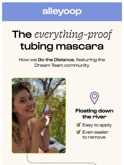 meetalleyoop newsletter: Makeup with survival skills 💪