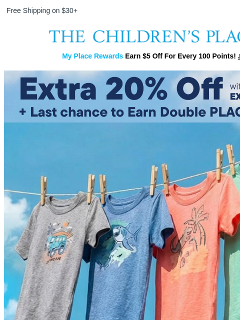 childrensplace newsletter: Tees & Shorts Multipacks? YES, PLEASE!