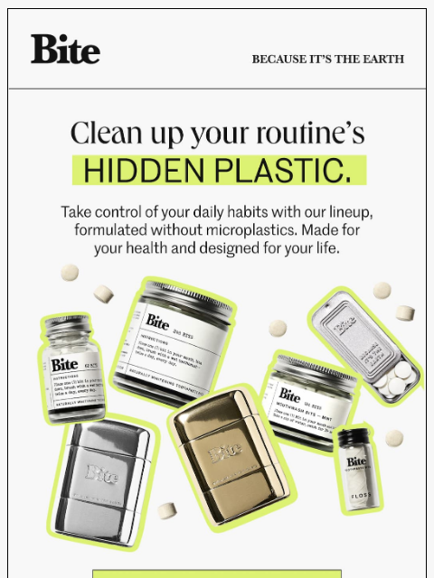 bitetoothpastebits newsletter: Hormone-safe daily essentials.