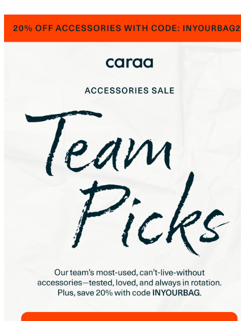 caraa newsletter: Everything in its place (finally)