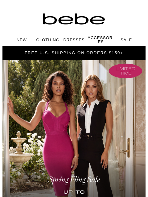 bebe newsletter: Up to 40% OFF NOW | Tomorrow Is Too Late 🥵