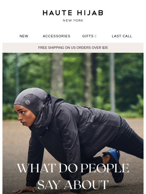 hautehijab newsletter: Customers sound off on HH SPORT 📣