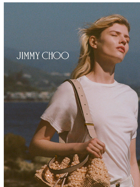 jimmychoo newsletter: Enriched Raffia