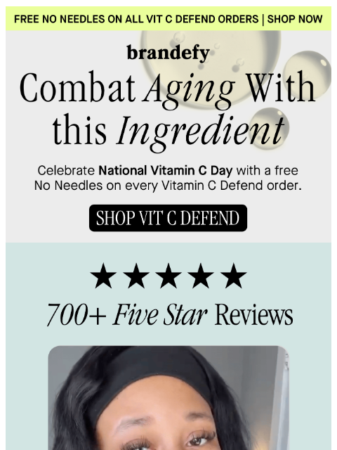 brandefyskin newsletter: Combat aging with this ingredient
