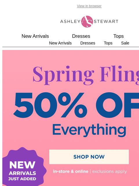 ashleystewart newsletter: Ready For Your Next Obsession?