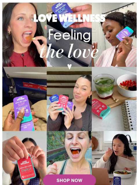 lovewellness newsletter: The internet has spoken