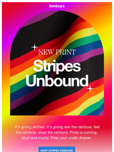 tomboyx newsletter: 🌈 Rainbows Have Arrived