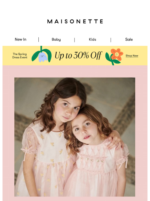 maisonette newsletter: The Ceremonial Shop 🌸 Up to 30% Off