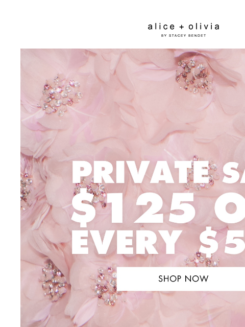 You do NOT want to miss out on this! ‌ ‌ ‌ ‌ ‌ ‌ ‌ ‌ ‌ ‌ ‌ ‌ ‌ Header Logo * TAKE $125 OFF EVERY $500 YOU SPEND. EXCLUSIONS APPLY. ONLY ITEMS MARKED WITH "PRIVATE SALE" ARE ELIGIBLE FOR THE